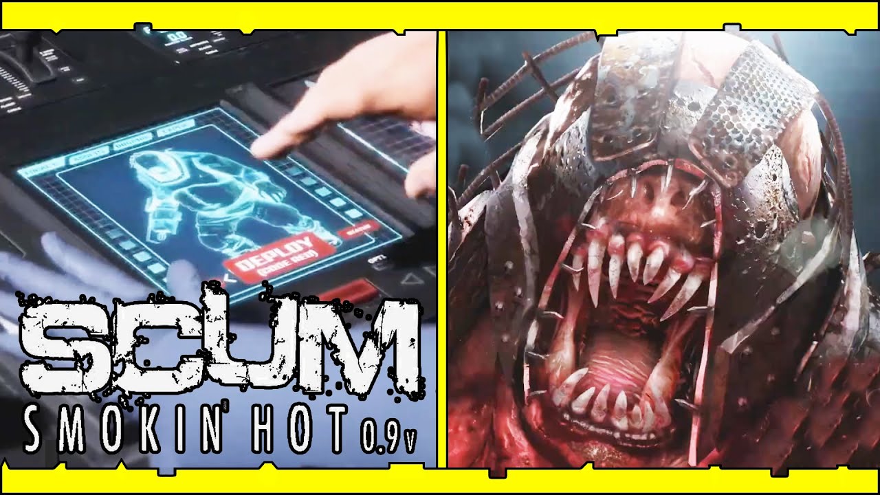 SCUM Update 0.9 Release Date News - New Enemy AI, Abandoned Bunkers, New LMG - Trailer Reaction