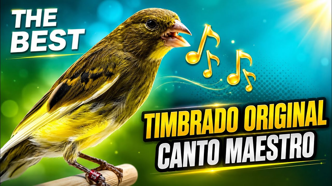 SUPER CANTO de MAESTRO TIMBRADO ESPANHOL ORIGINAL para ENCARTE (Blocos de 22’ com intervalos de 10’)