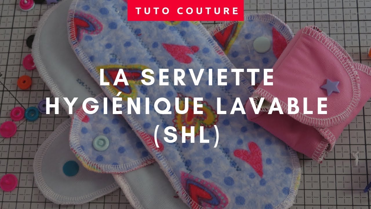 Comment coudre une serviette hygiénique (ou un protège slip) lavable