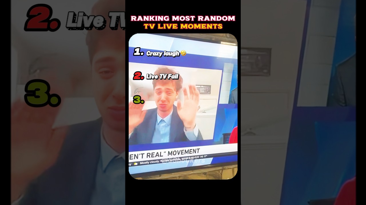 RANKING MOST RANDOM TV LIVE MOMENTS