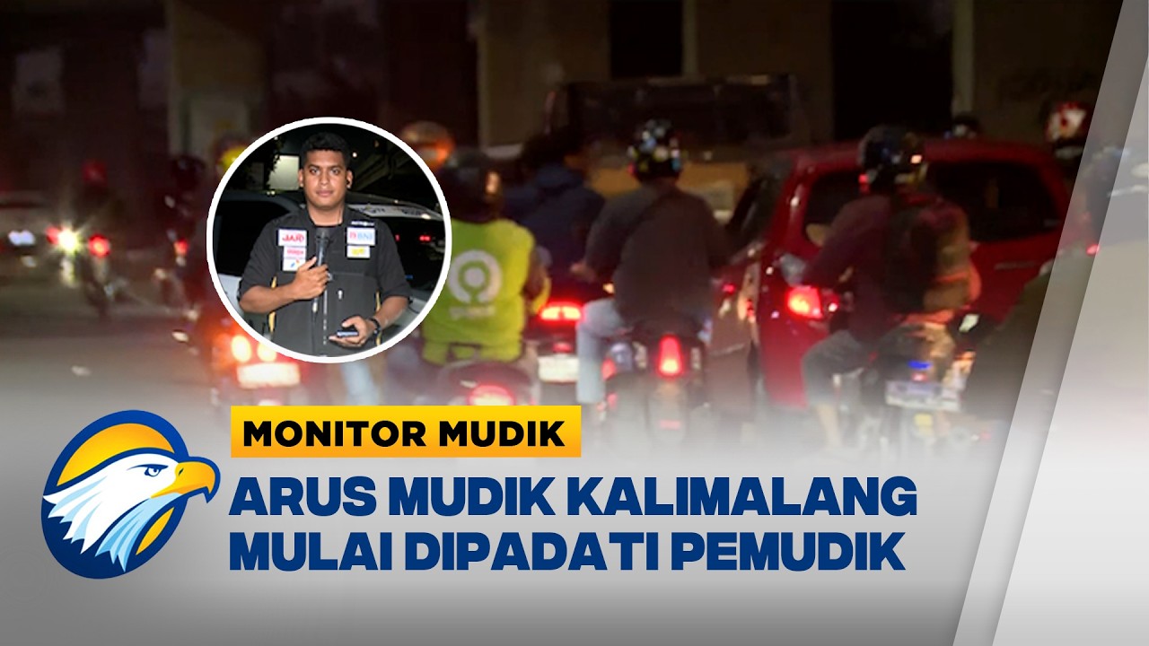 Monitor Mudik - Arus Mudik Kalimalang, Kendaraan Meningkat, Jalanan Mulai Padat