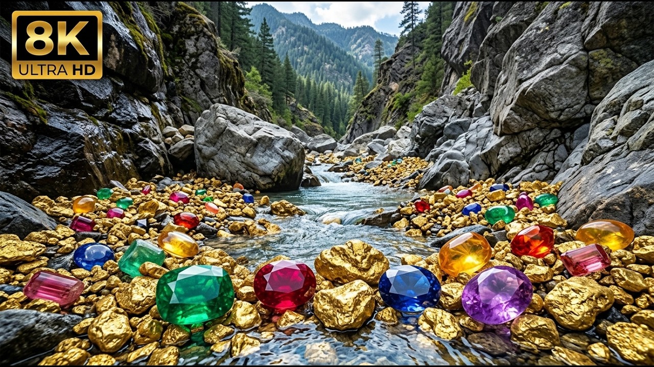 Wow! Teen Mining: Rare Pearl in Mussel Transforms Ancient!Gold Treasure