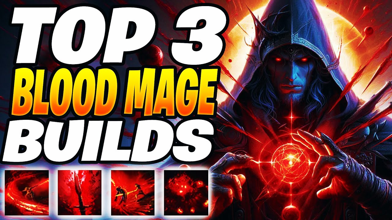 TOP 3 Best BLOOD MAGE Builds! POE 2 Blood Mage Build Guide