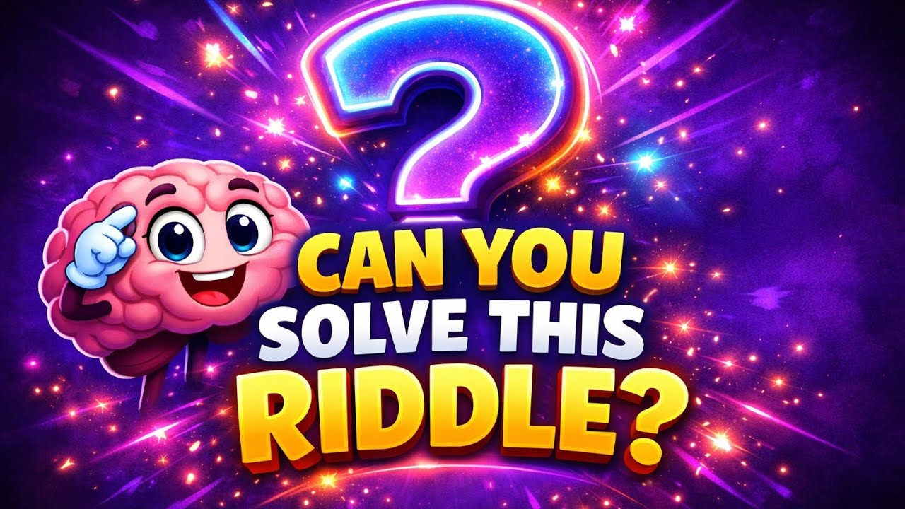 CAN YOU SOLVE THIS RIDDLE?