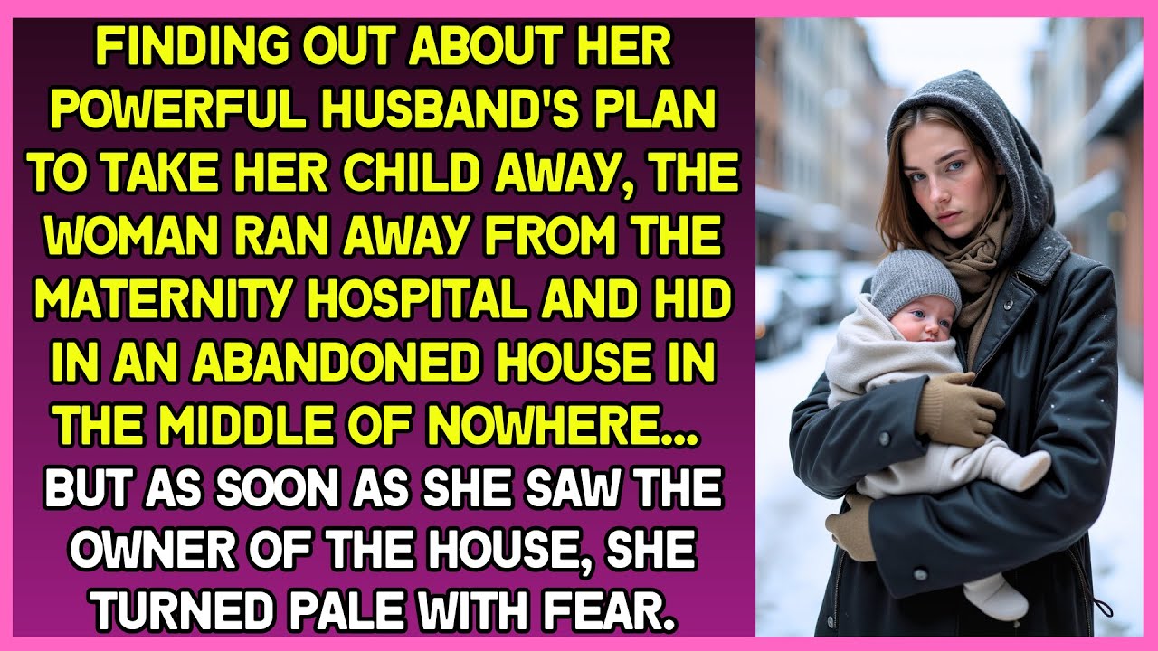 Upon learning of her husband's betrayal, woman fled the maternity hospital & hid in an shabby house