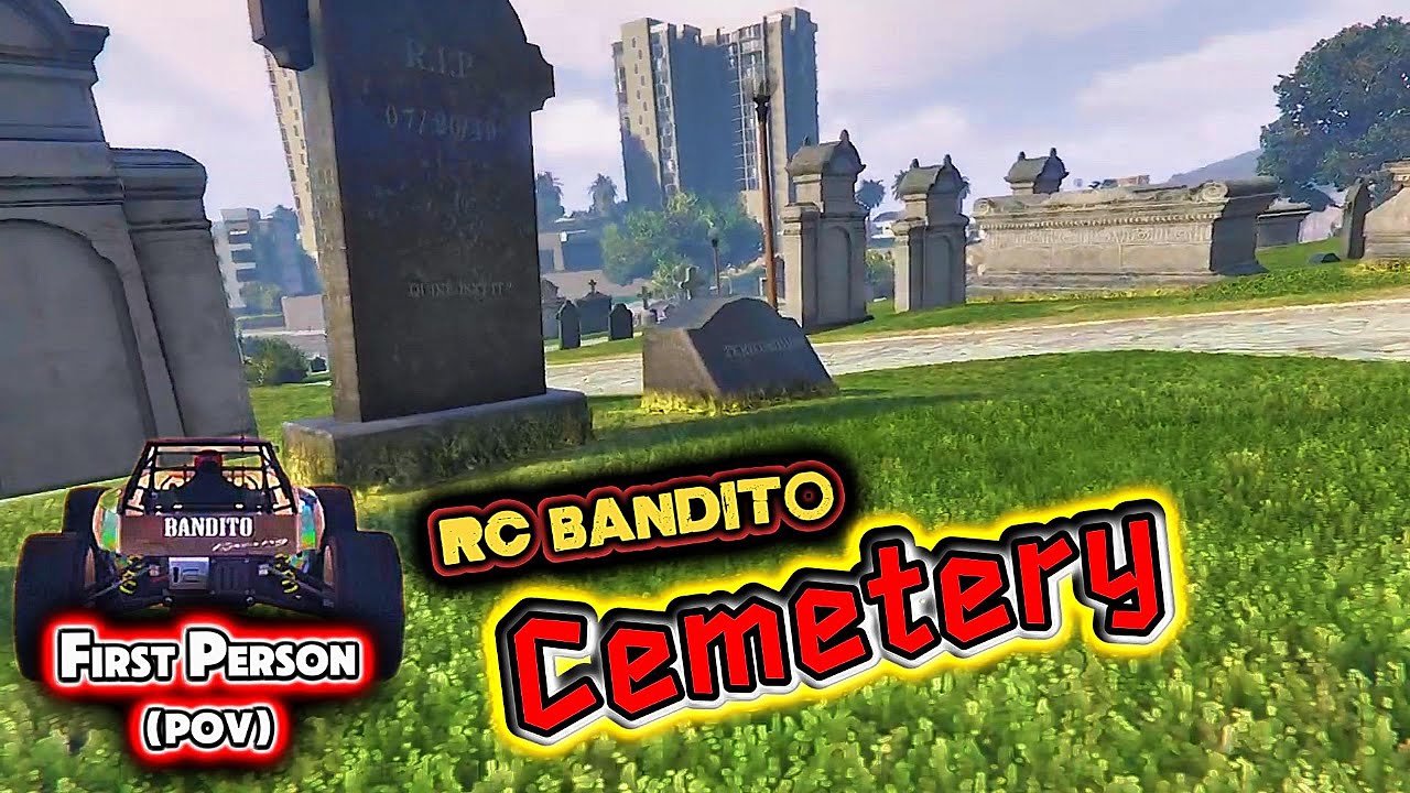 RC Bandito Time Trial | CEMETERY | First Person Mode | GTA 5 Online
