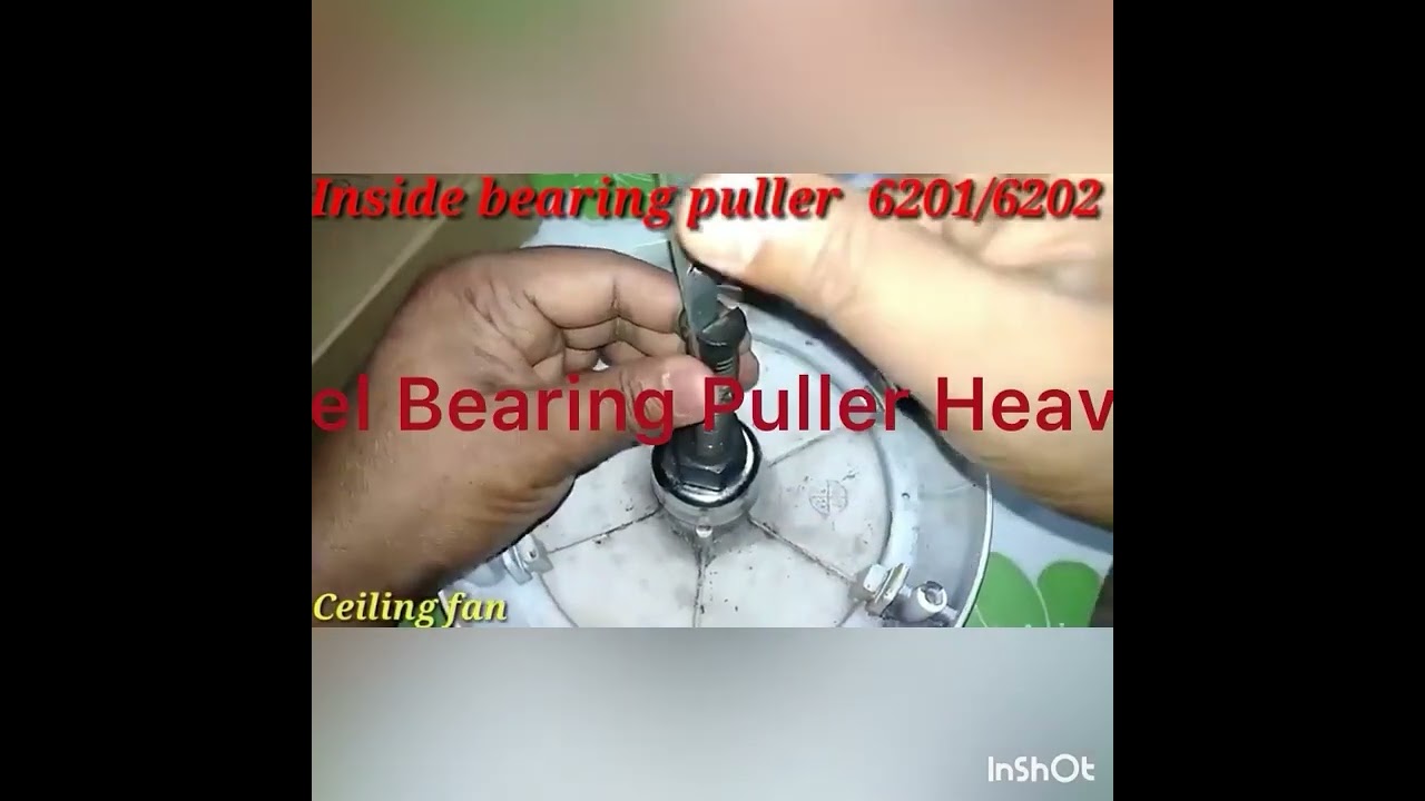 MEC&reg; High Carbon Steel Bearing Puller Heavy 6201-6202 Fan Type