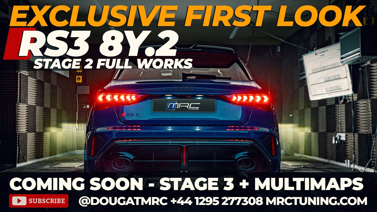Official Release - Audi RS3 8Y2 Performance Tuning Upgrade packages - STAGE 2 FULL WORKS