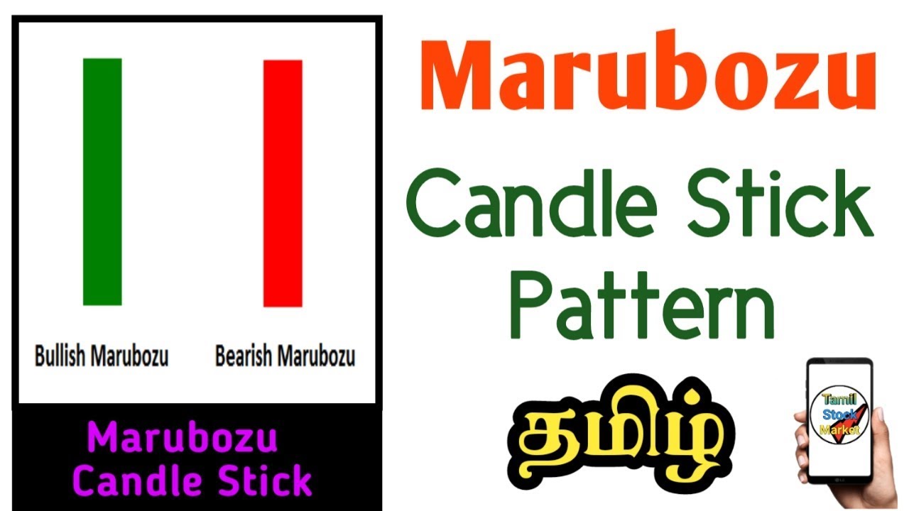 Marubozu Candle Stick Pattern in Tamil | Bullish Marubozu and Bearish Marubozu Candle Stick Pattern