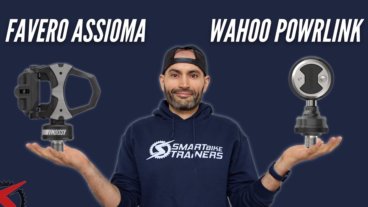 Wahoo POWRLINK Zero vs Favero Assioma Pedals Cycling Power Meter
