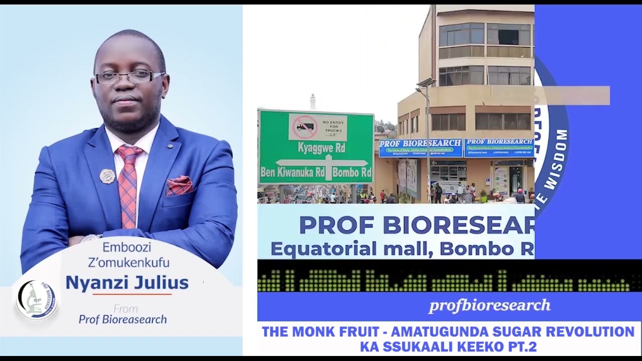  THE MONK FRUIT–AMATUGUNDA SUGAR REVOLUTION KA SSUKAALI KEEKO WITH OMUKENKUFU NYANZI JULIUS 