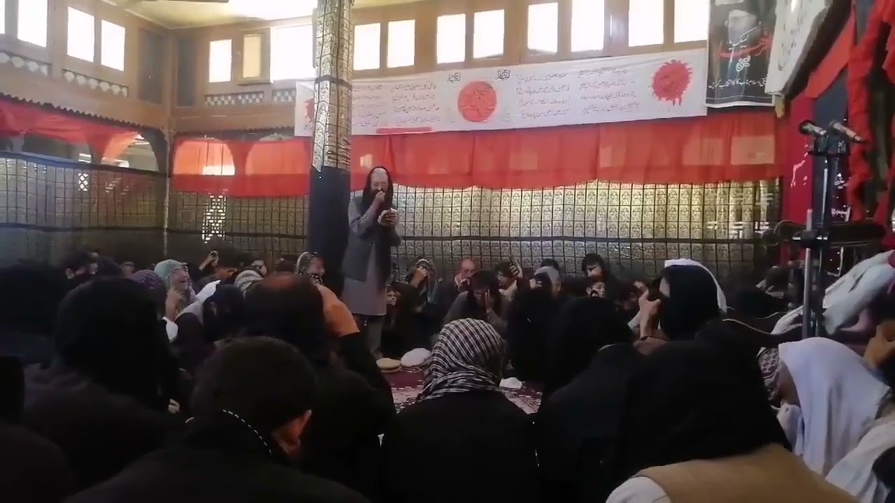 مرثیہ خروج از مدینہ (حضرت فاطمہ صغرا علیھم السلاممرثیہ خوان : حاجی شمشیر رگیول سکردو
