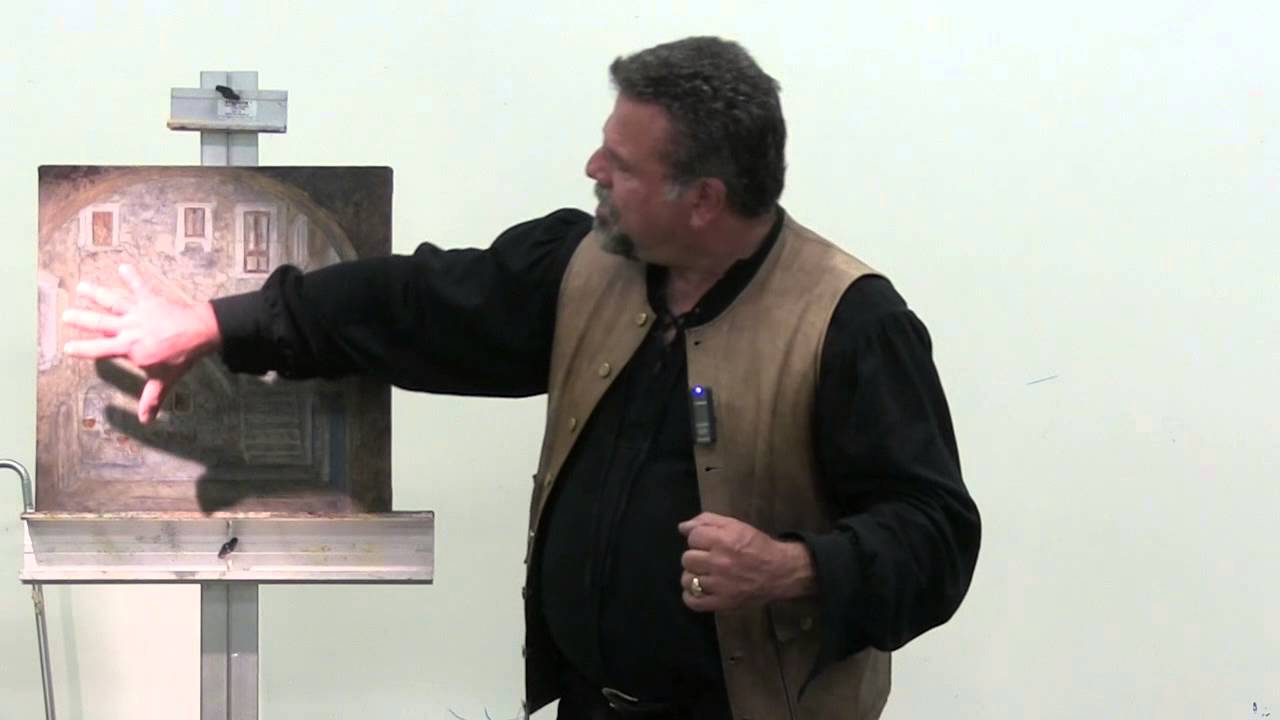 Пленэр. Начало работы над картиной. Как нарисовать и воплотить свою идею в первые десять минут.