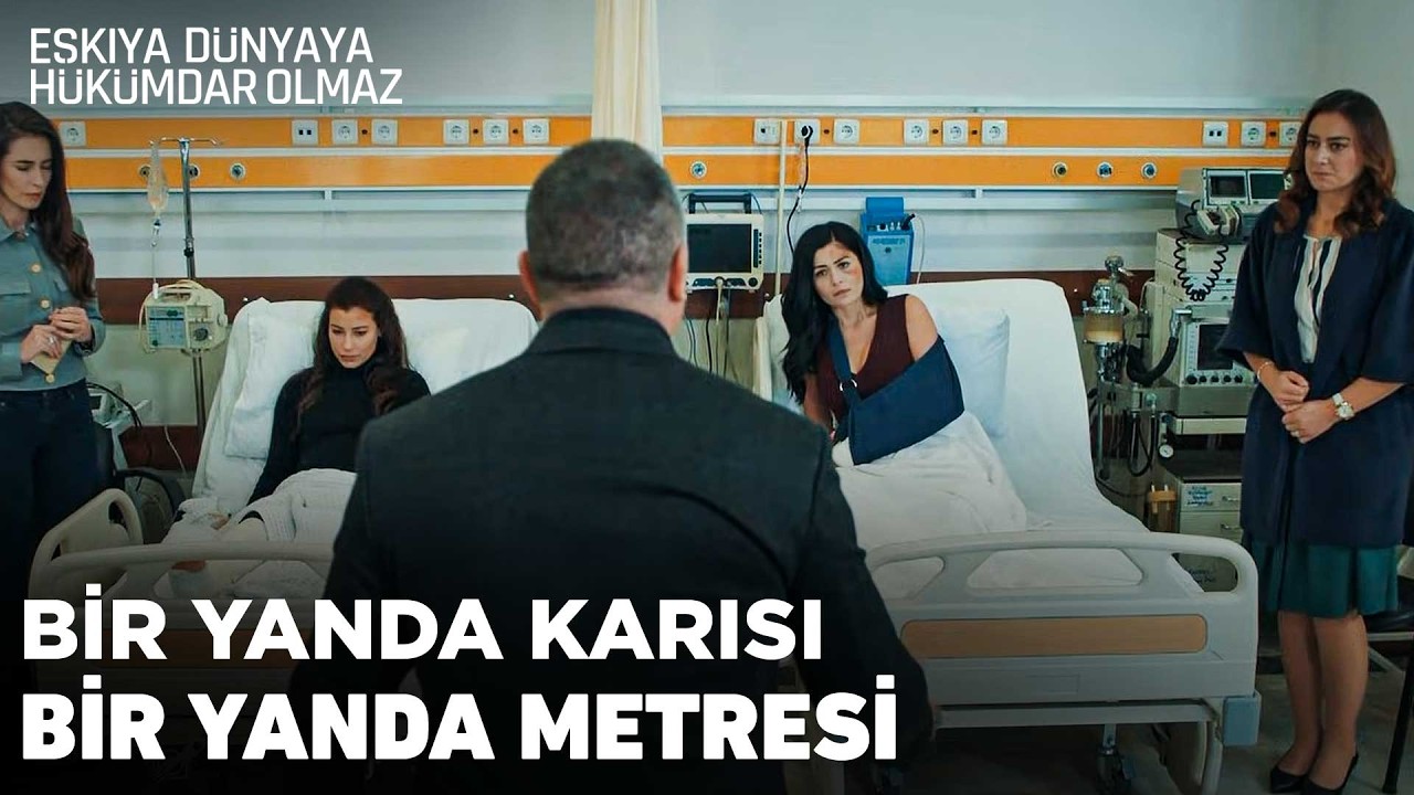 Hızır'ı hastanede karısı ve metresi bekliyor - Eşkıya Dünyaya Hükümdar Olmaz 12. Bölüm