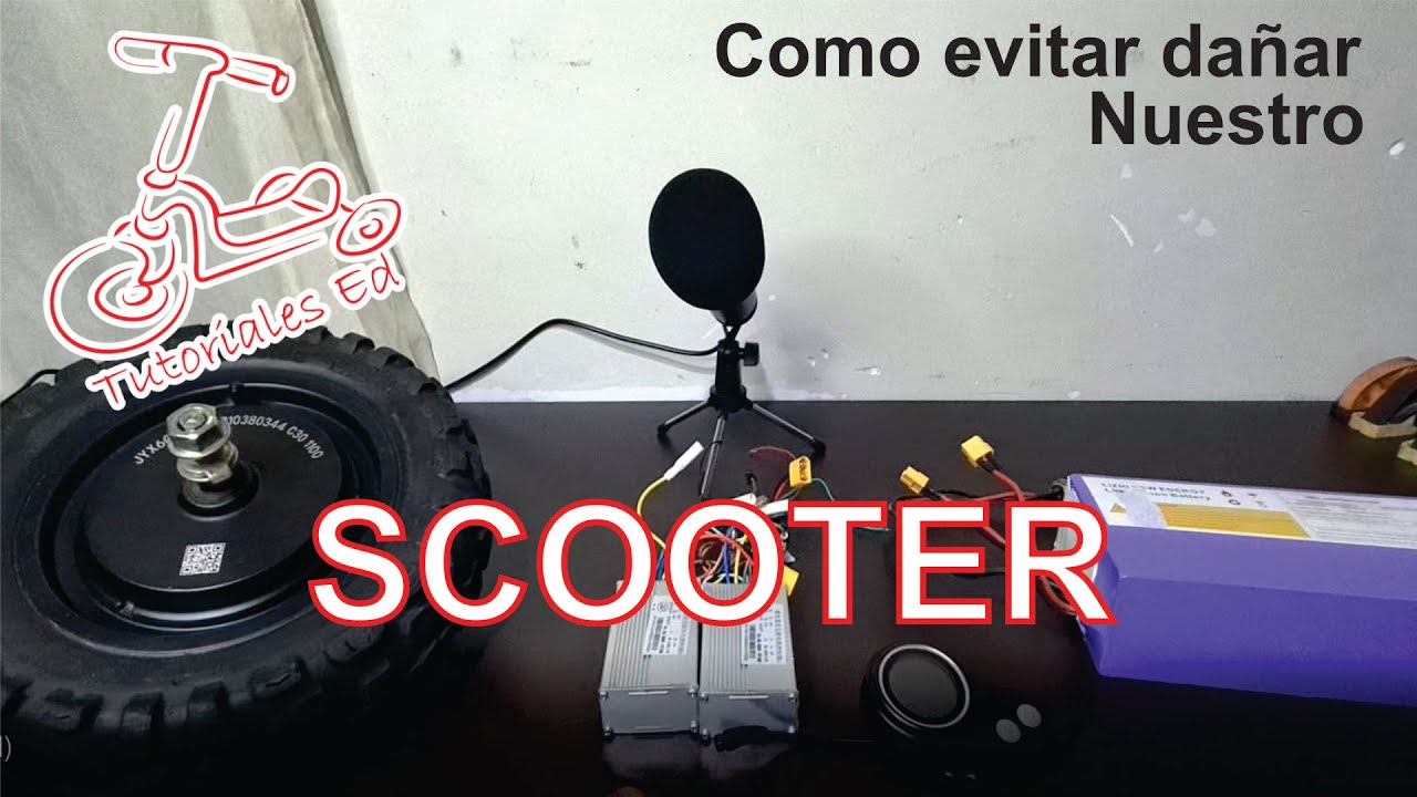 Como EVITAR Dañar nuestros  Scooters Electricos 