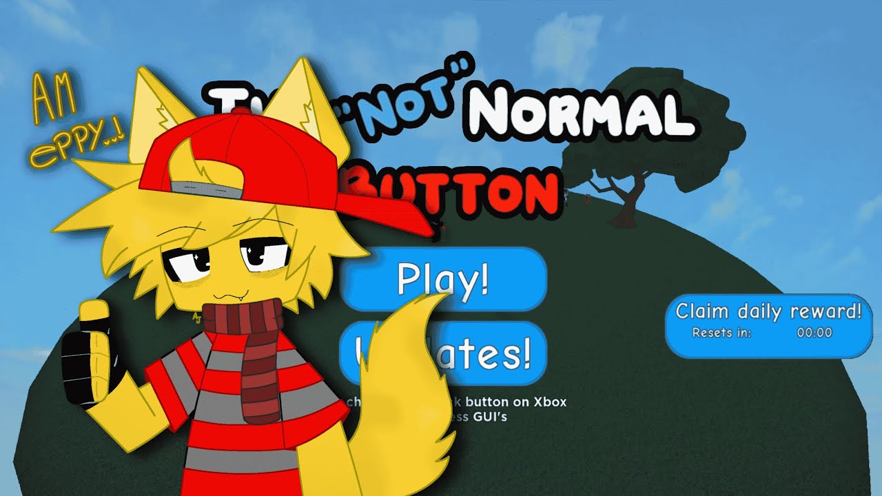 Roblox Нормальная Кнопка Но Я Устал