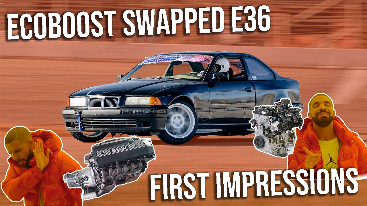 ECOBOOST SWAPPED E36 | FIRST IMPRESSIONS