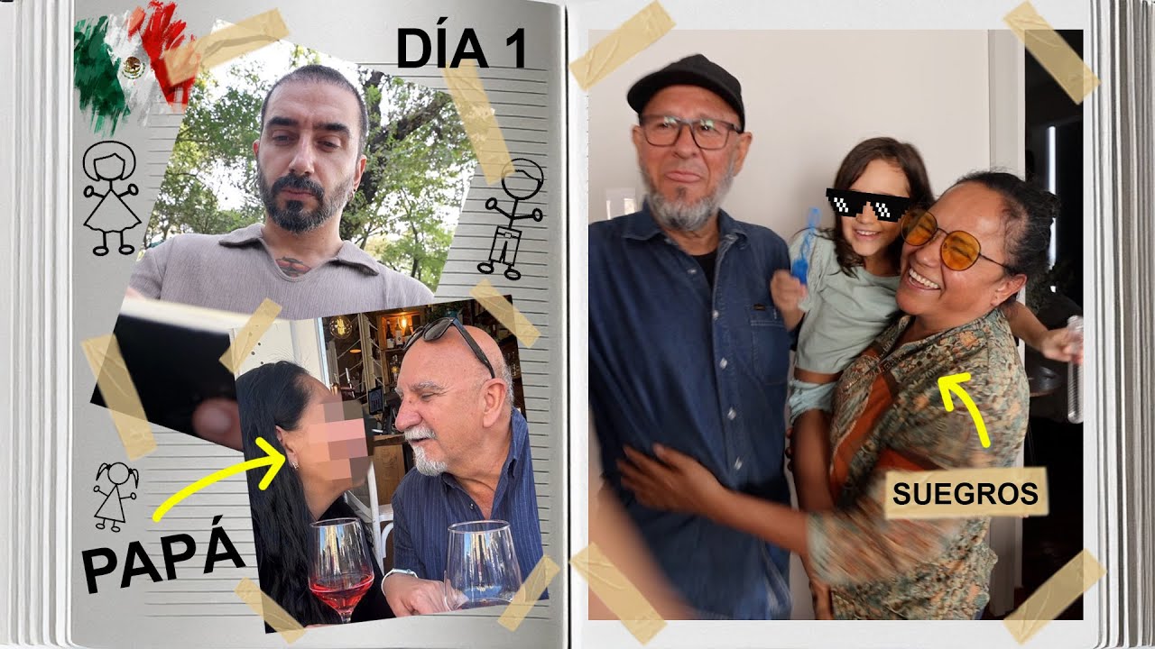 Diario día 1: mi Papá enamorado y visita Suegros en CDMX