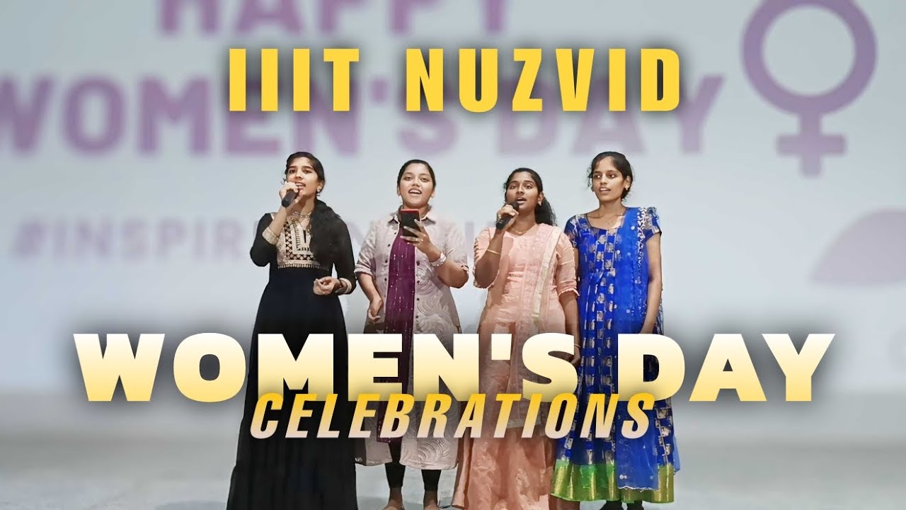 Tribute To Women's | Singing Performance | Women's Day Celebration | IIIT Nuzvid | RGUKT Things |