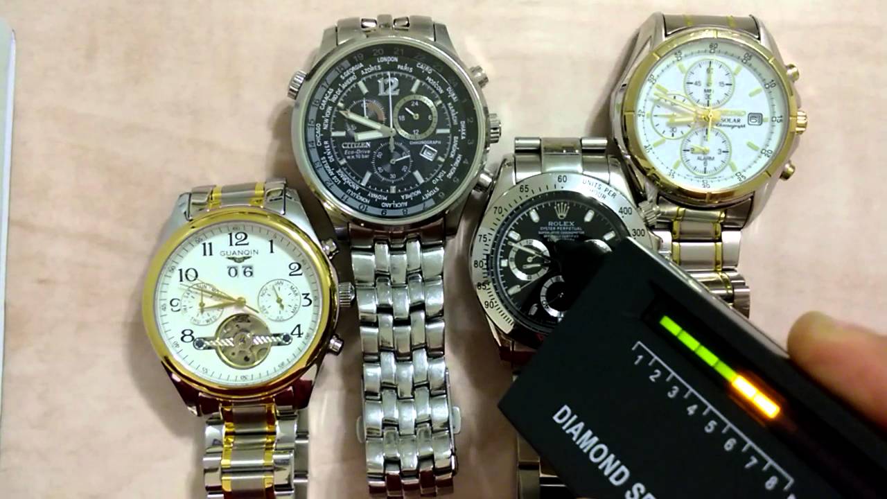 GUANQIN watch sapphire crystal test - FRAUD!
