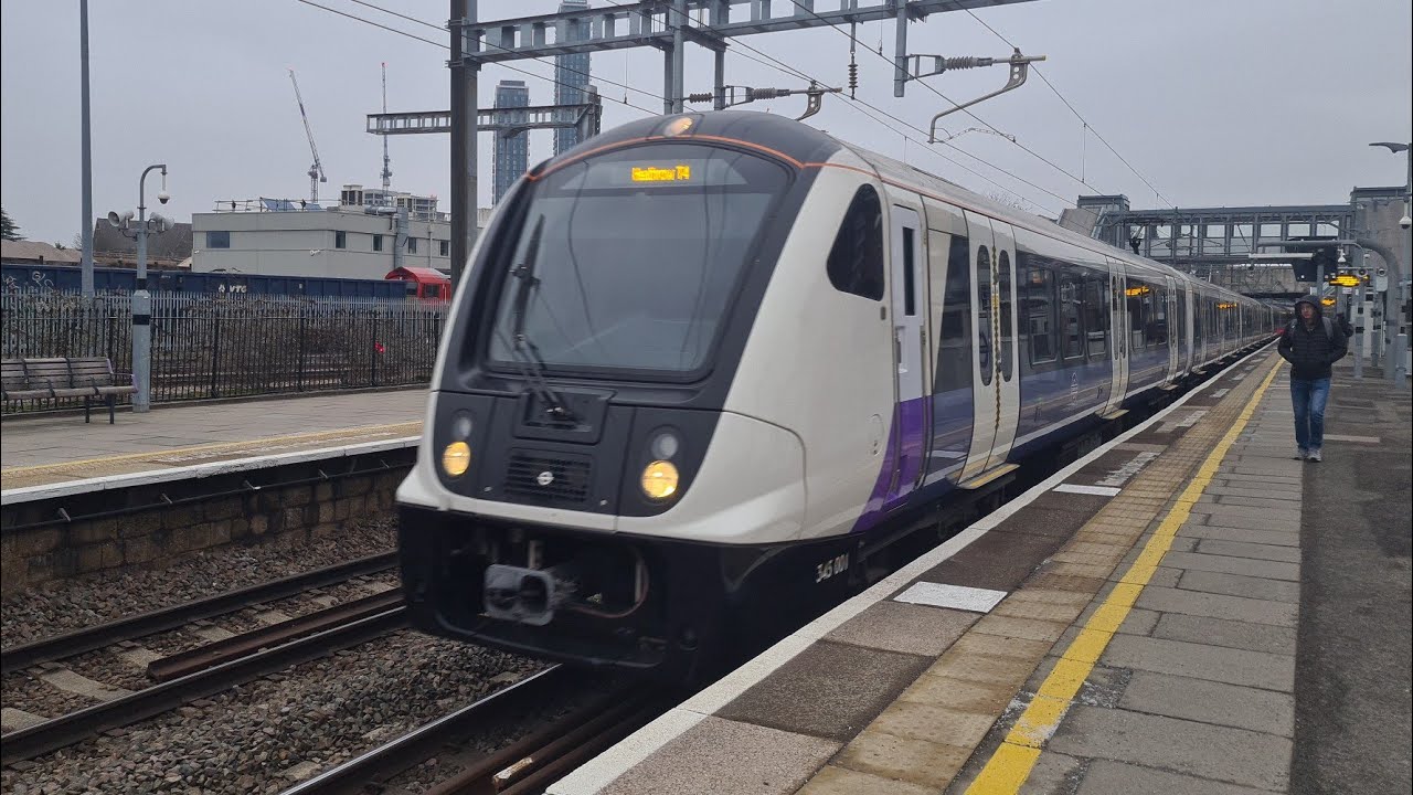 Trains at Acton Main Line 19/1/25