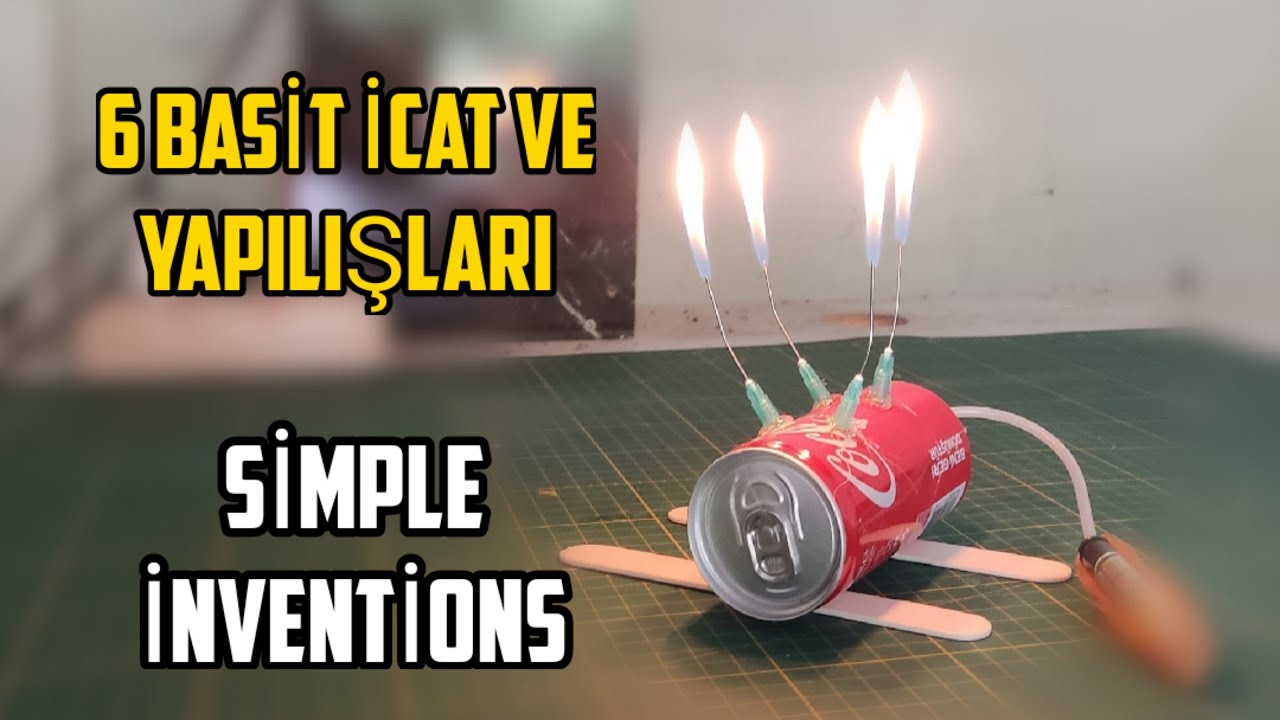 6 ADET BASİT İCATLAR , SİMPLE İNVENTİONS