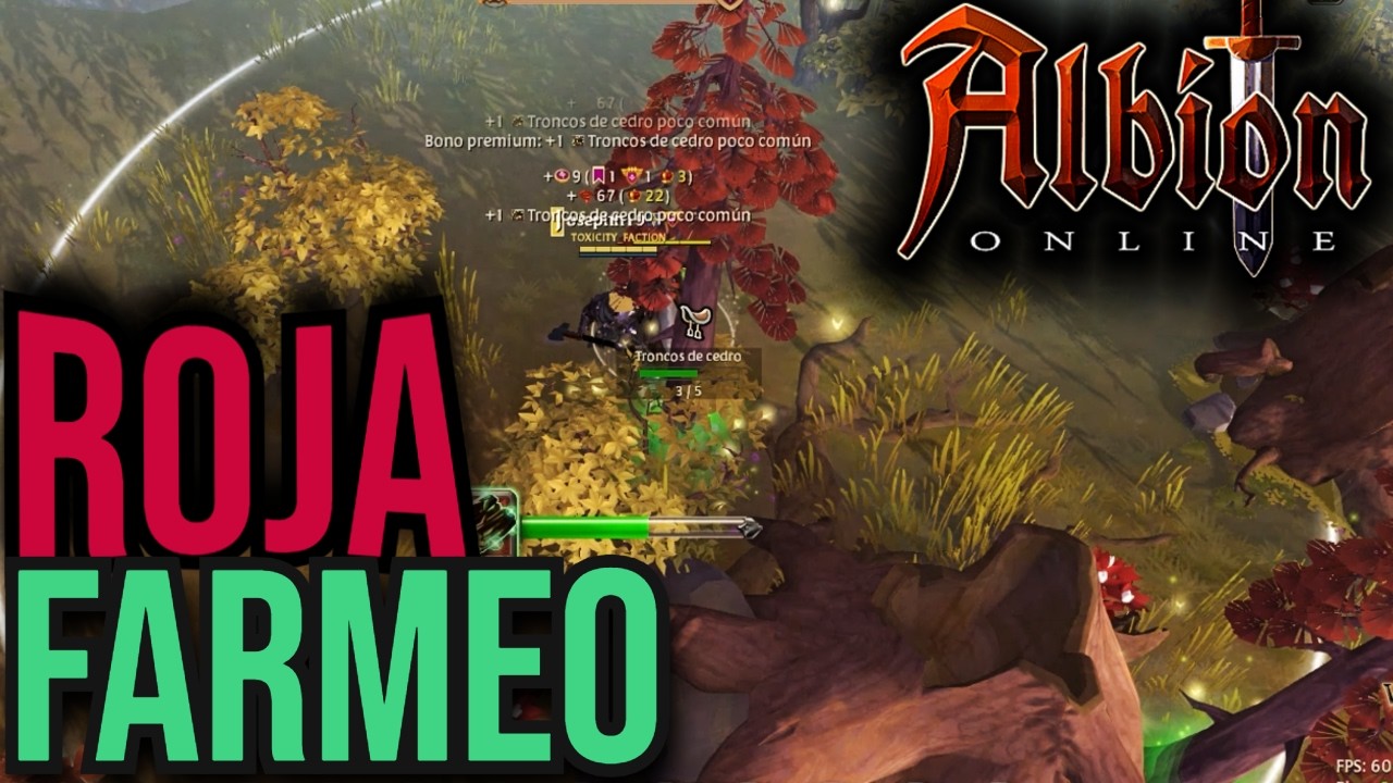 Sesi&oacute;n de Farmeo en Zona Roja | Albion Online