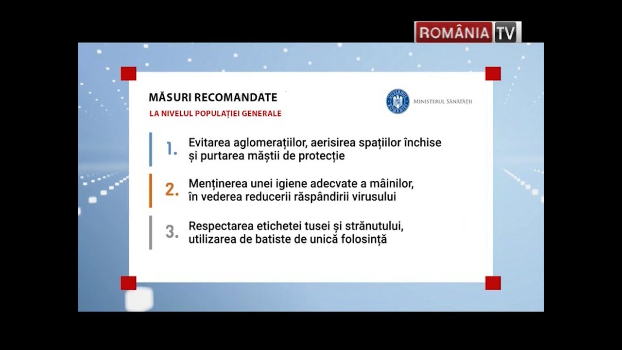 Rom&acirc;nia TV - Avertizare virus gripal - 12.01.2023