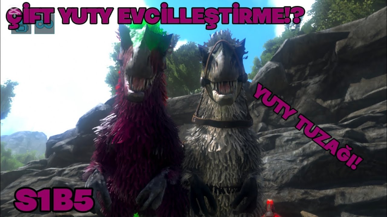 DİŞİ-ERKEK YUTYRANNUS EVCİLLEŞTİRDİM?! (Ark Ultimate Mobile Edition)