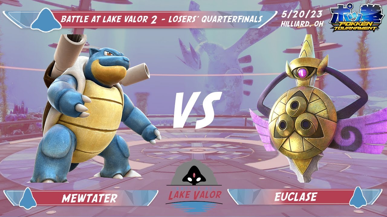 Battle at Lake Valor 2 Losers' Quarterfinals: Mewtater (Blastoise) vs Euclase (Aegislash)