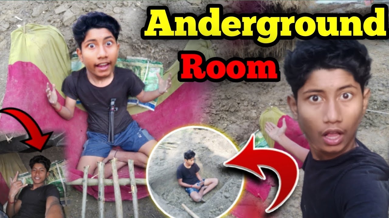 মাটির ভিতরে ভিডিও এডিটিং এর ঘর😑। (bangla vlog) #vloggar #lifestyle 
