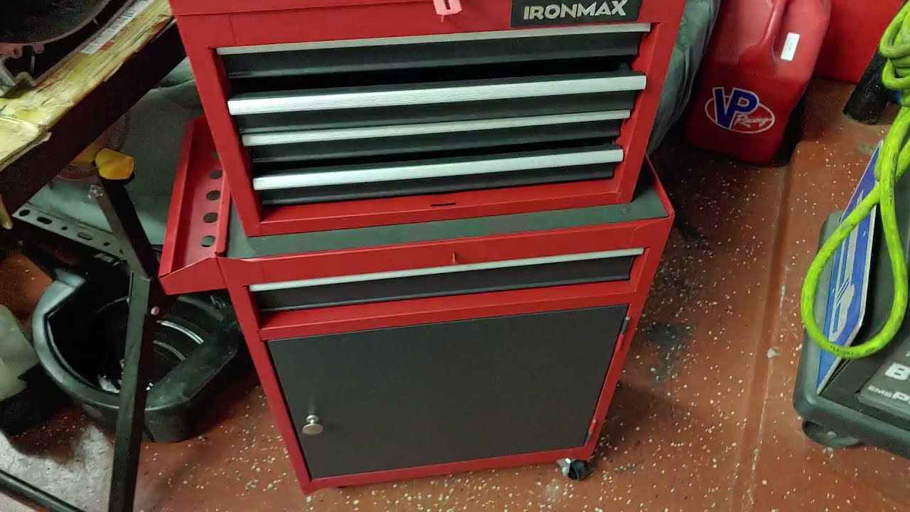 Goplus 5 Drawer Rolling Tool Chest, Tool Storage Box Review, Nice compact box