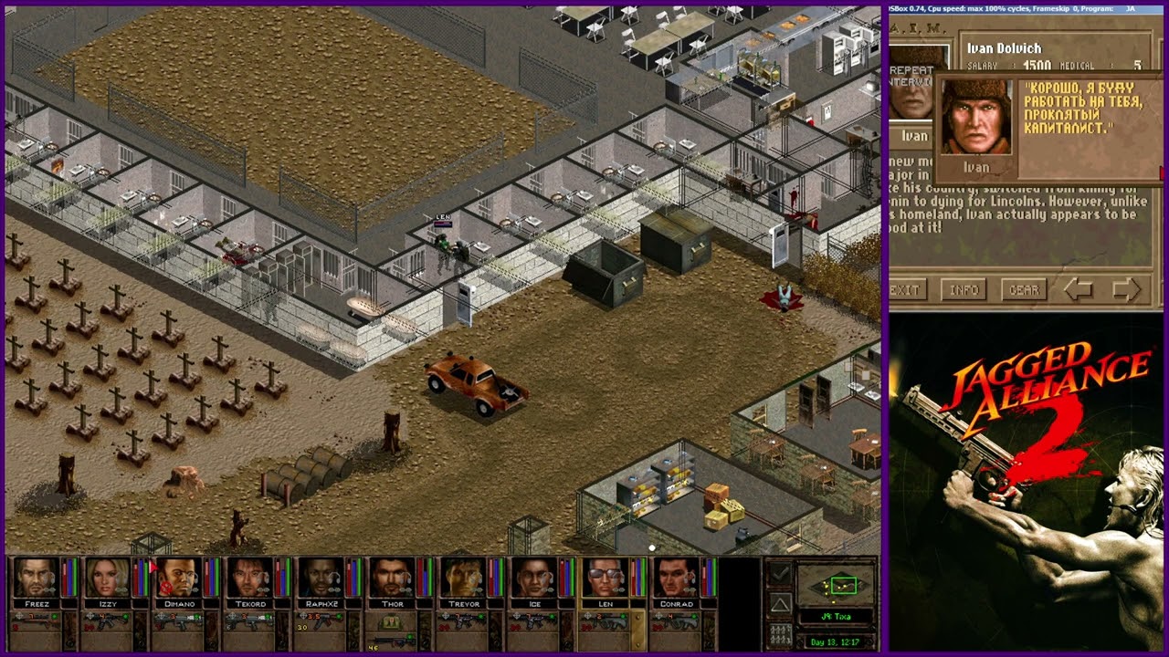 Jagged Alliance 2 - WF+SDO+LOOT(2026). Part 16.
