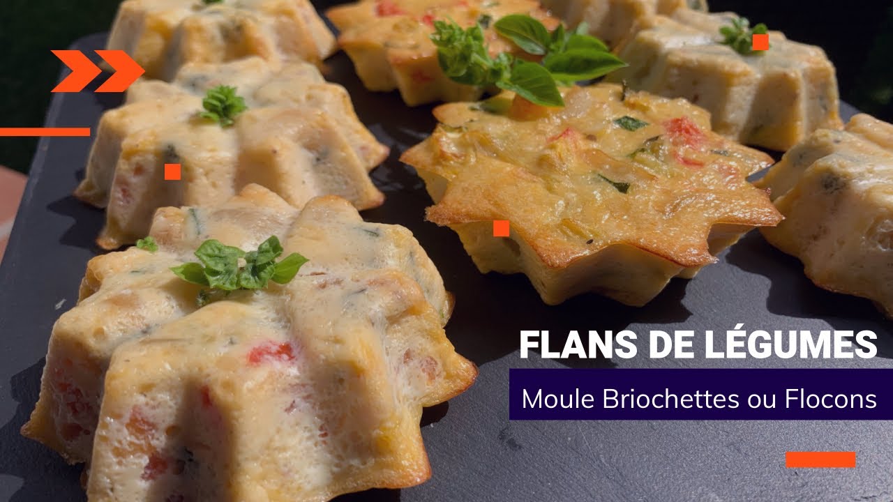 FLANS DE LÉGUMES : l'atelier culinaire Guy Demarle