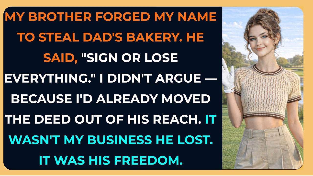 My Brother Forged My Signature to Steal Our Dad's Bakery. So I Let Him Sign the Fraud Confession ...
