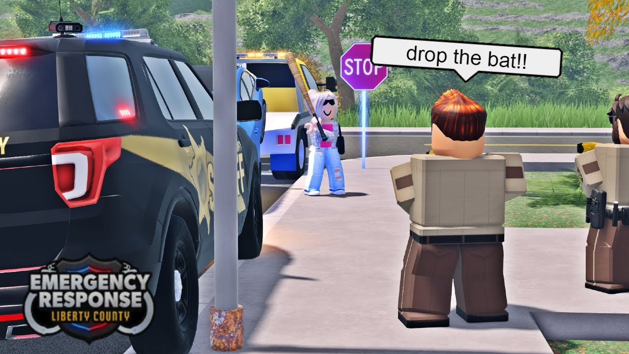Karen Pulled a BAT on me After Committing a Crime! | Emergency Response: Liberty County