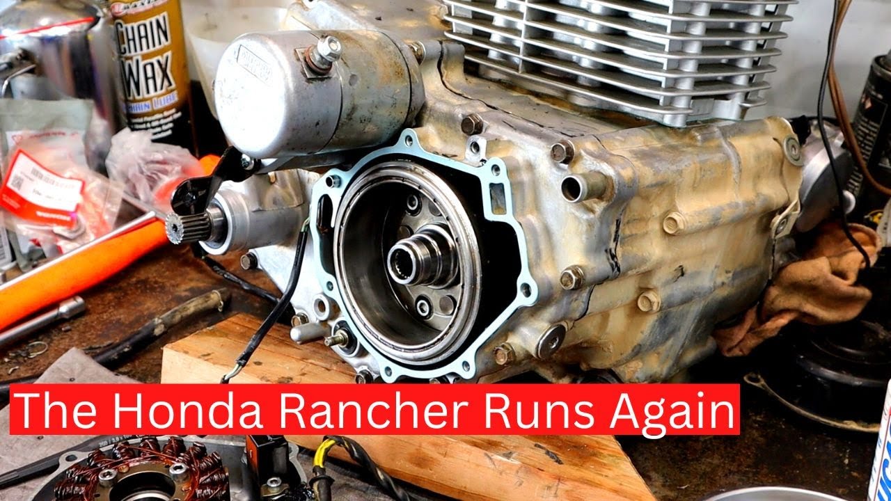 Honda TRX350TE Rancher ATV Clean Carburetor, Get Running and look at the Brakes.