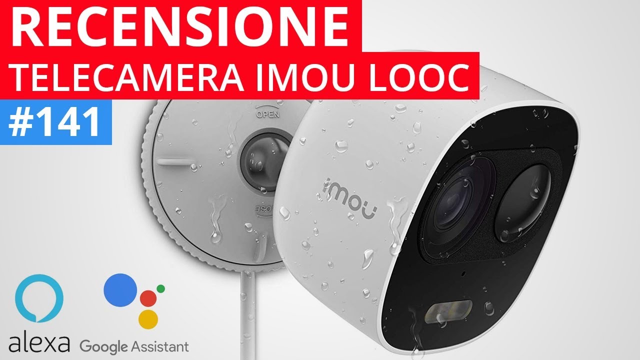 Recensione telecamera IMOU LOOC: ma quanto è fatta bene?