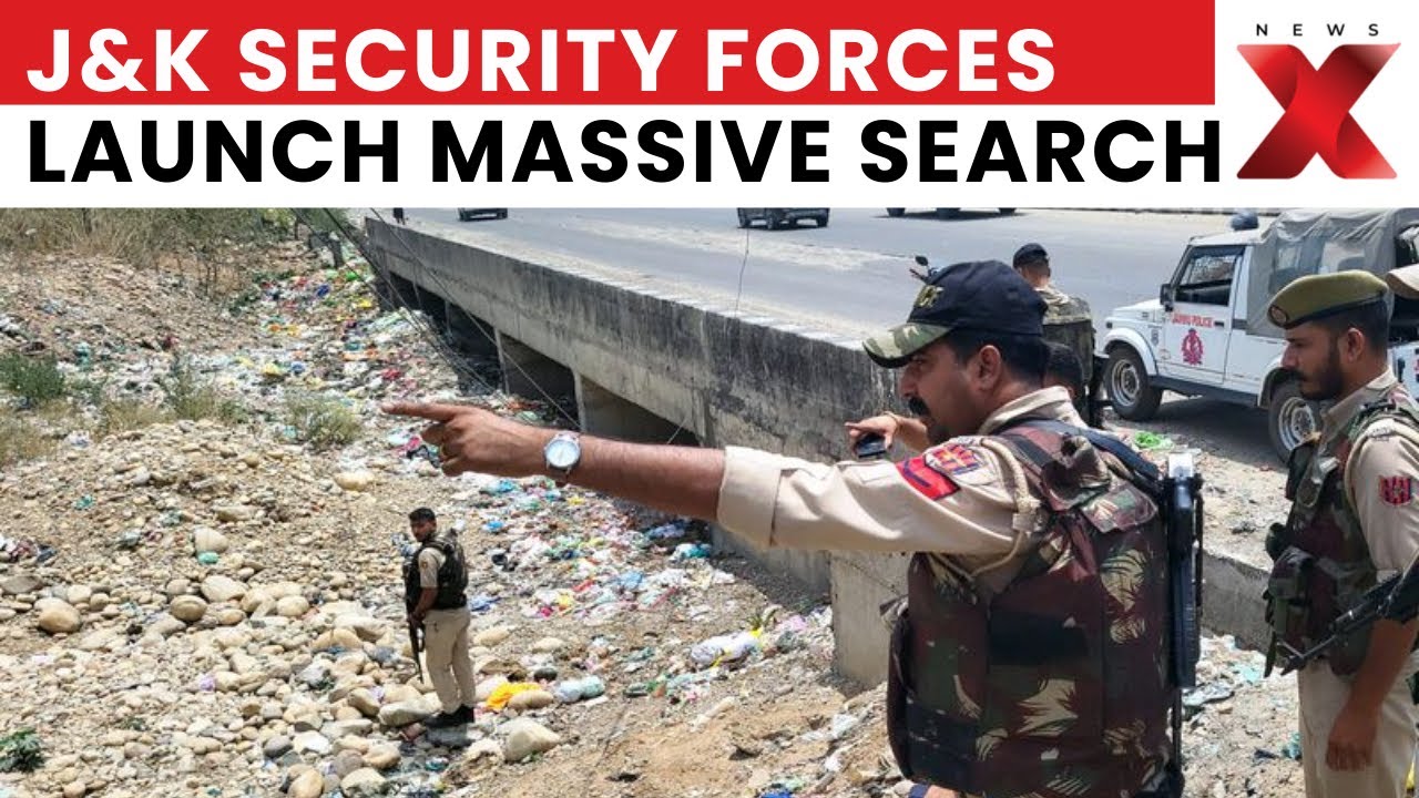 J&K Security Forces Launch Massive Search Operation Near Gajnsoo International Border | NewsX