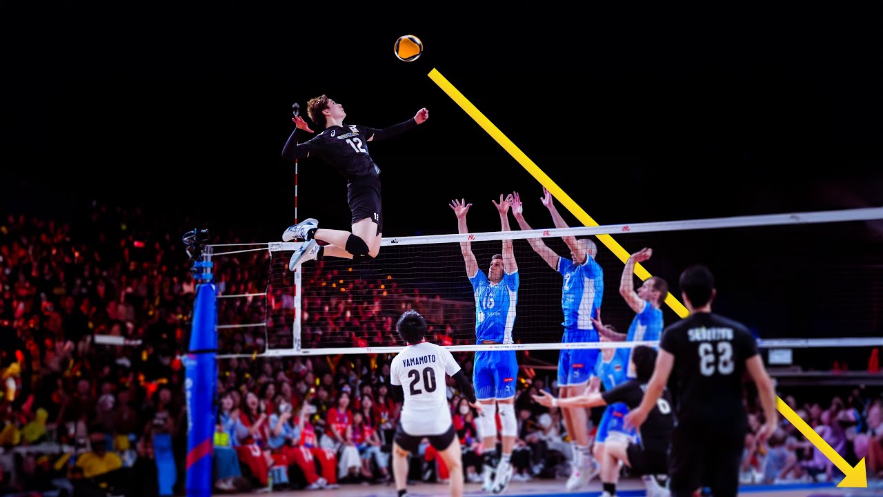Ran Takahashi | Monster of the Vertical Jump | Men's VNL 2024