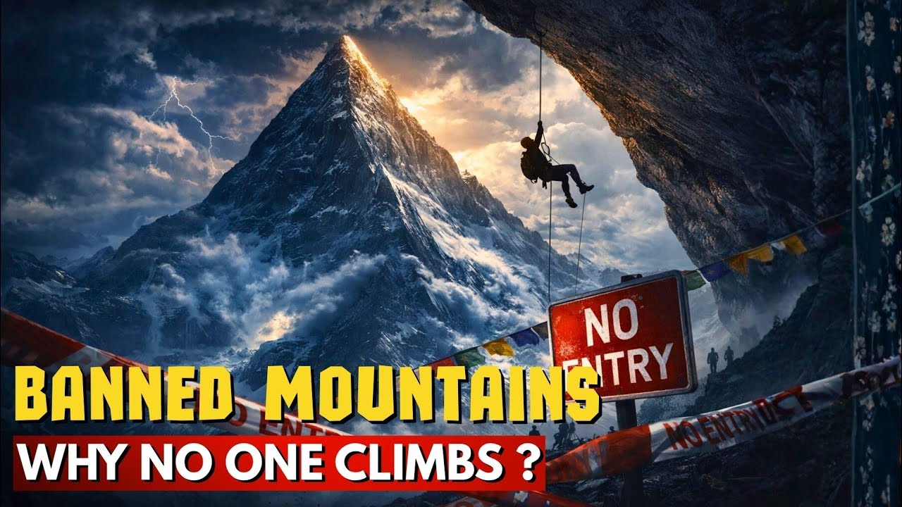 Forbidden Mountains You’re Not Allowed to Climb | Unclimbed Peaks That Humans Must Not Touch