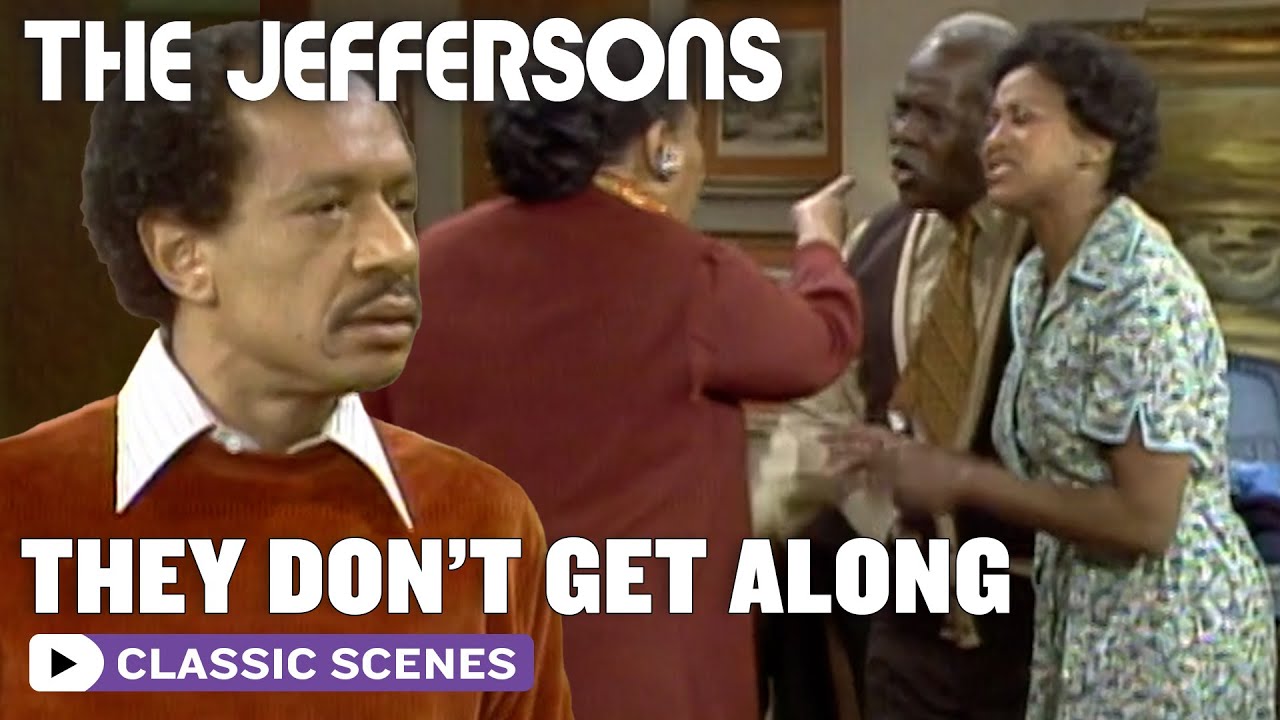 George Doesn't Want Florence's Parents To Stay The Night | The Jeffersons