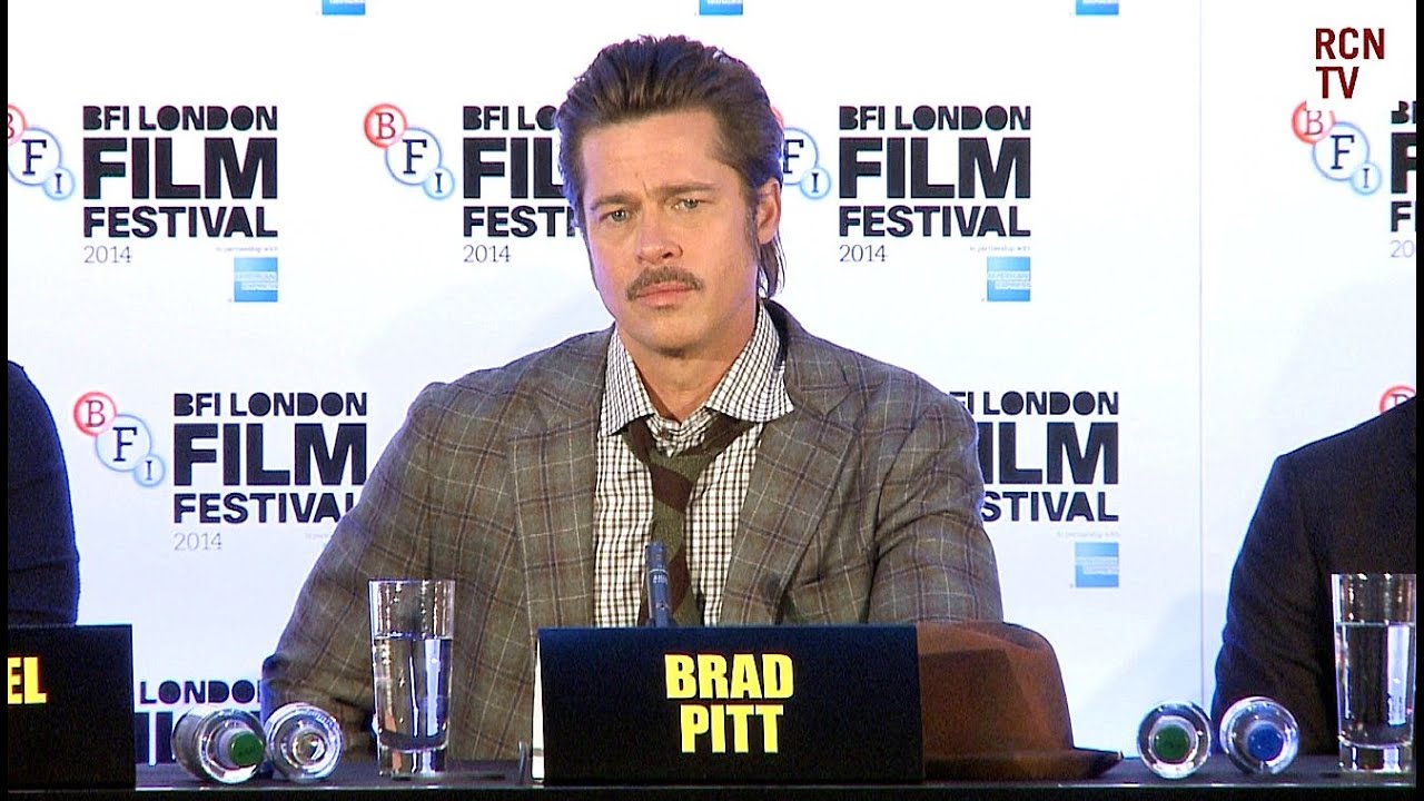 Brad Pitt Interview - Fury Premiere