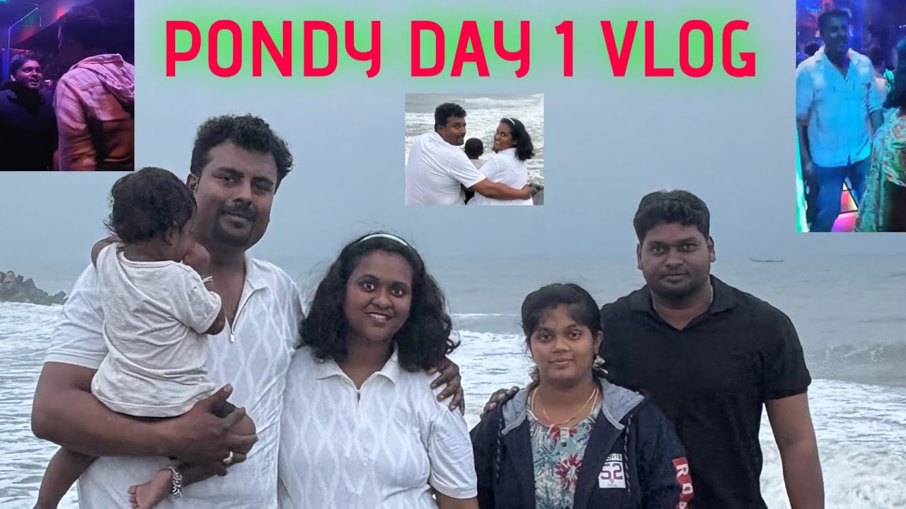 Our Pondy Trip Begins | Pondicherry Day 1 Vlog | Fun Unlimited | Beach, Food & Fun Unlimited