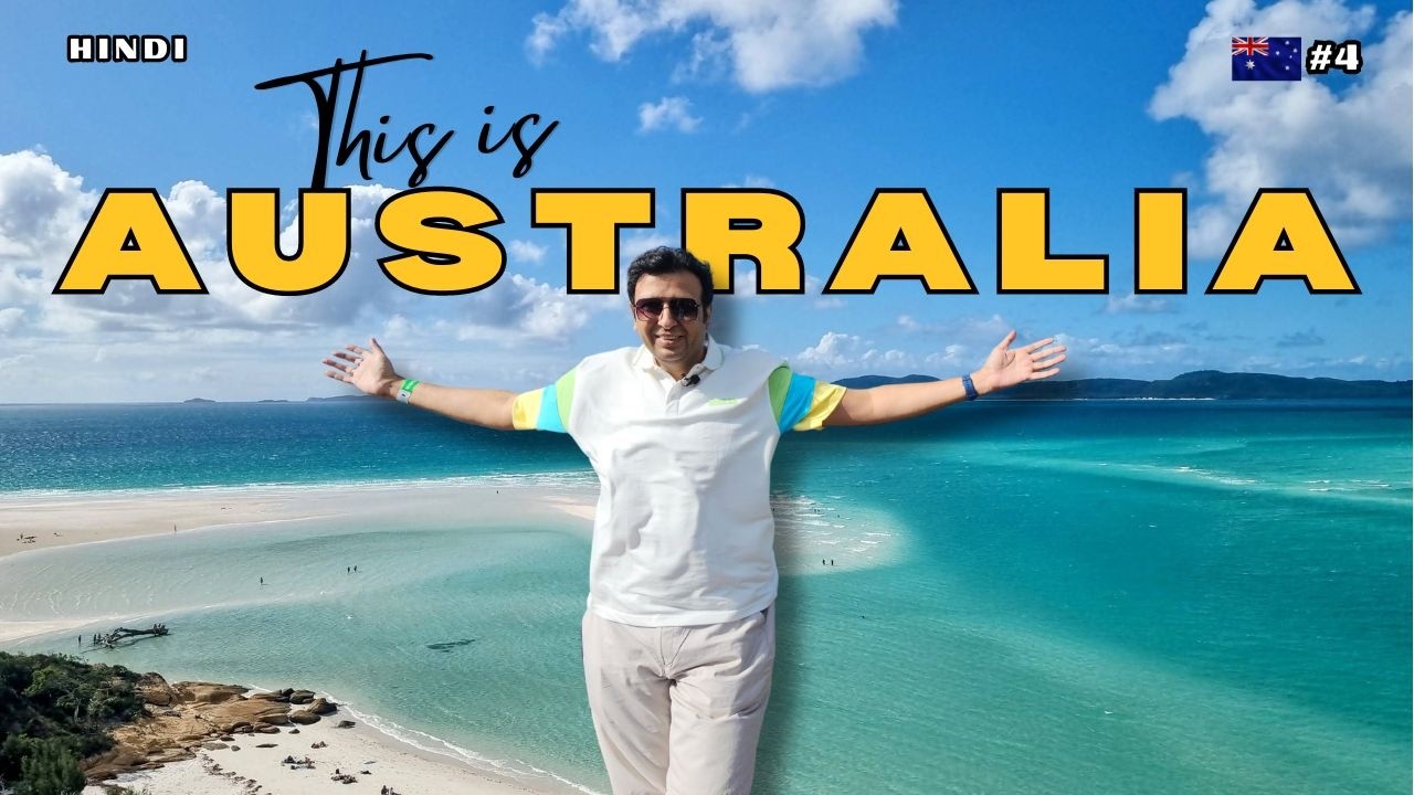 A day tour to Whitsundays, Australia BLEW our minds🤯