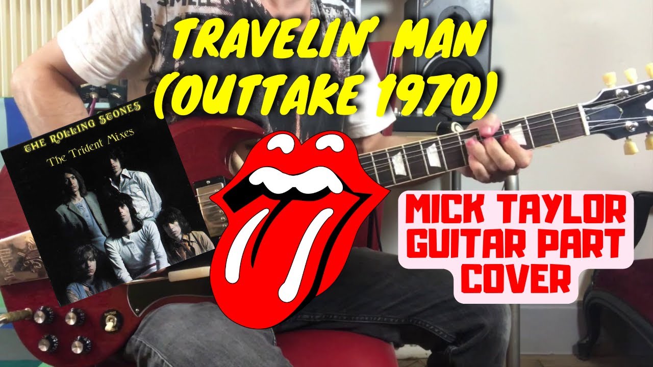 The Rolling Stones - Travelin' Man (Outtake 1970) Mick Taylor Guitar Cover