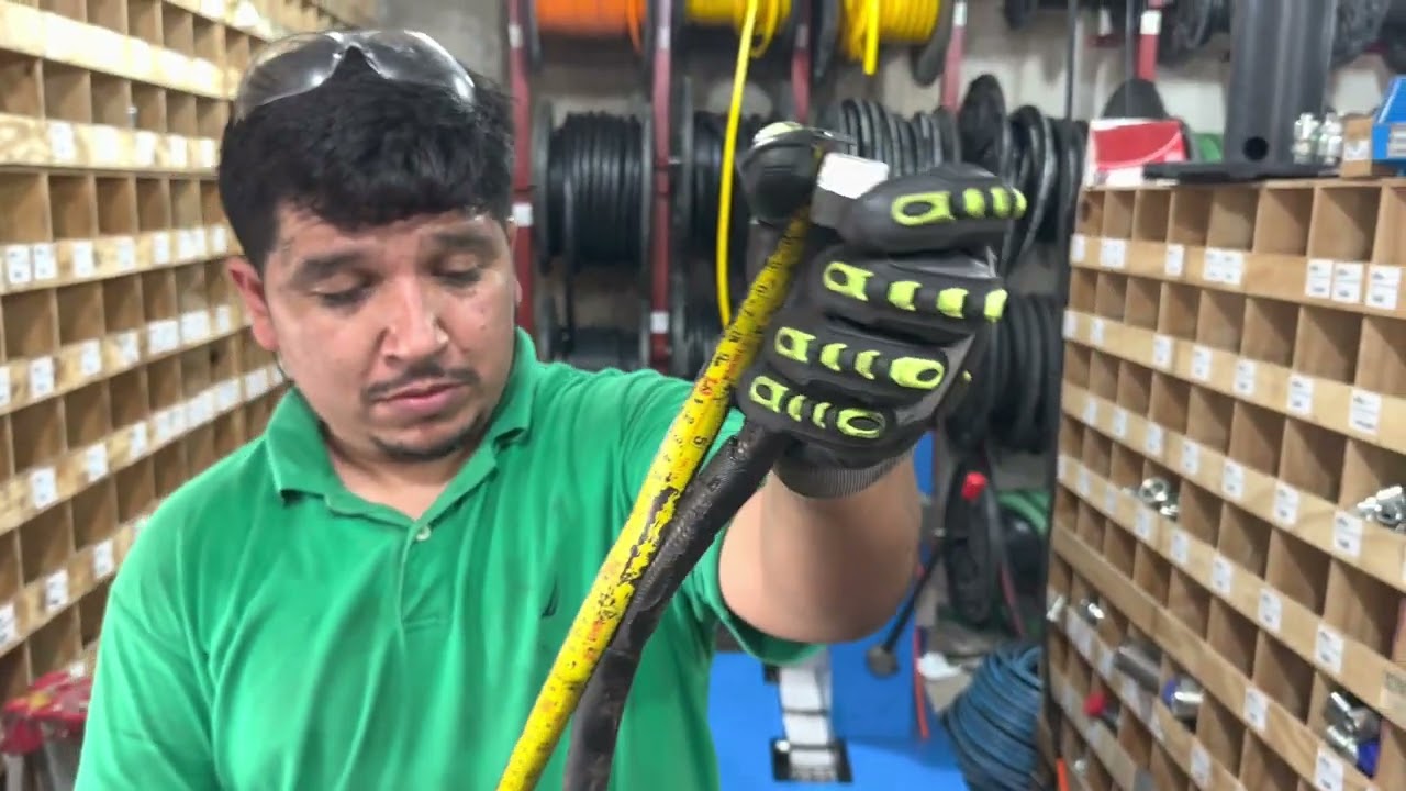 REUTILIZACION DE CONEXIONES, PRENSADO DE MANGUERAS HIDRAULICAS