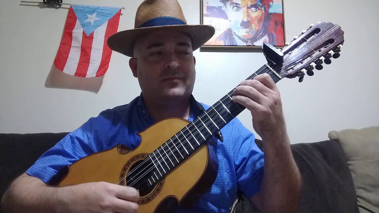 Cuatro puertorriqueño, Aguinaldo cagueño Sol mayor