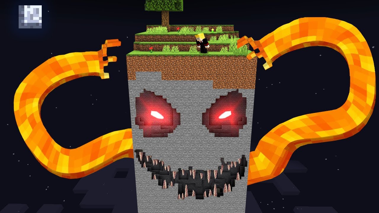 Surviving Minecraft's Scariest ONE CHUNK For 100 Days