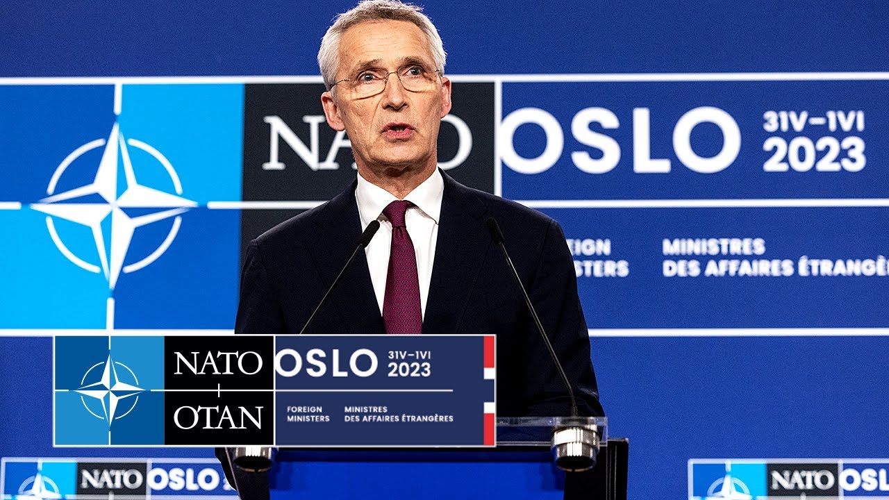 NATO Secretary General, Press Conference at Foreign Ministers Meeting, Oslo, Norway 🇳🇴 01 JUN 2023